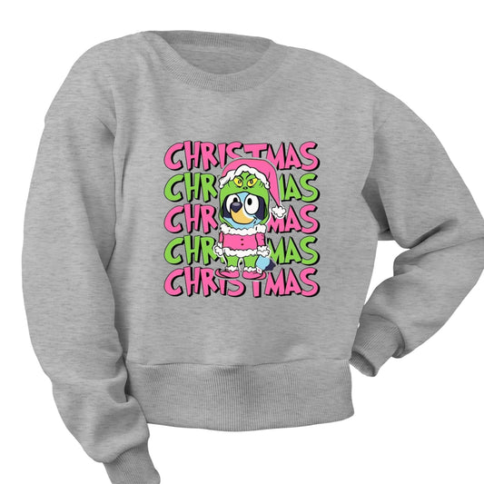 Sweatshirt de criança "Bluey Christmas"