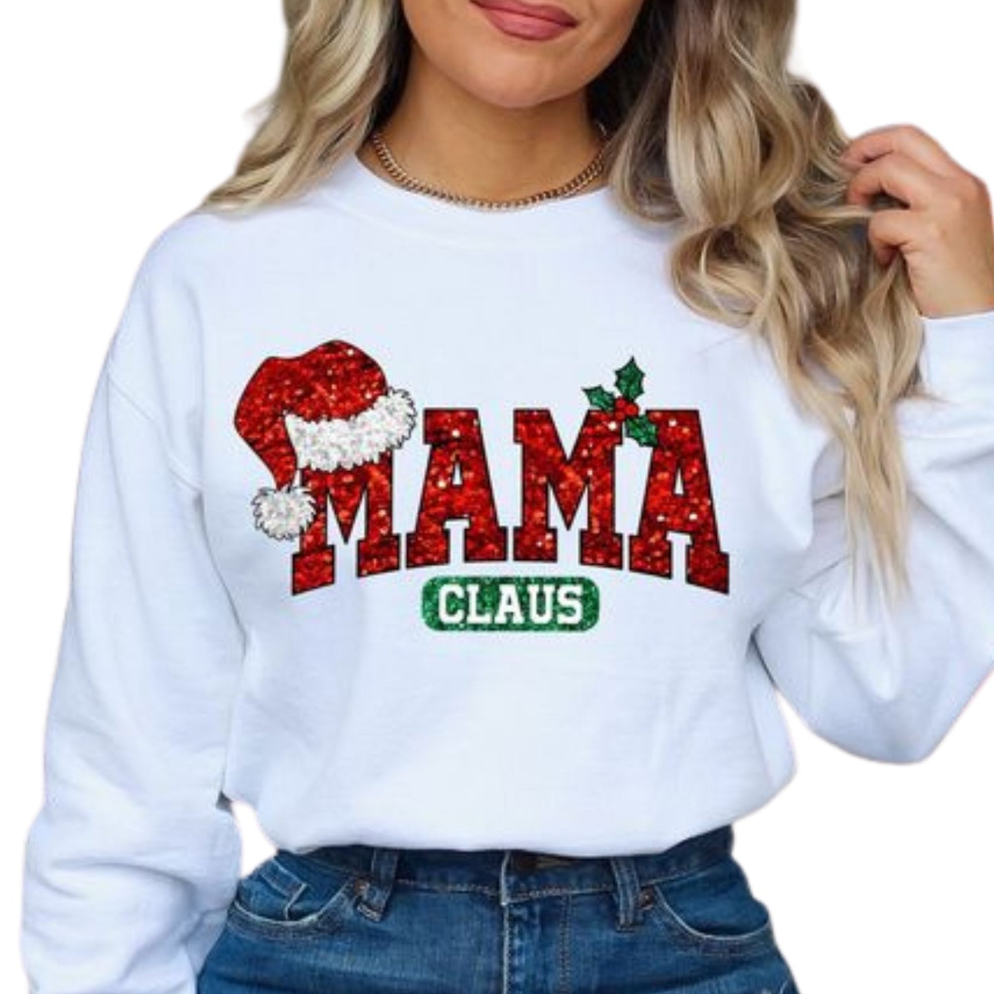 Sweatshirt "MAMA CLAUS"