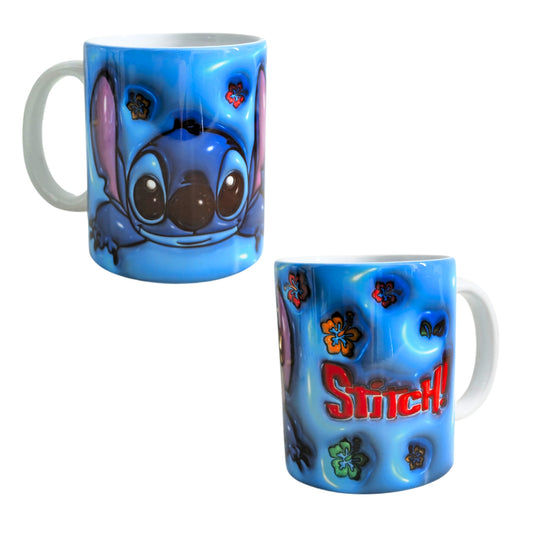 Caneca Efeito Bubble - Stitch