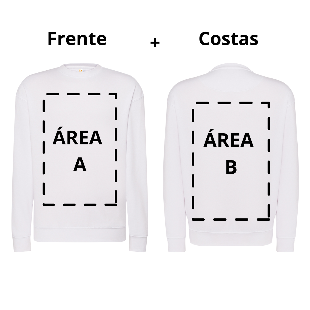 Sweatshirt Unissexo Personalizável