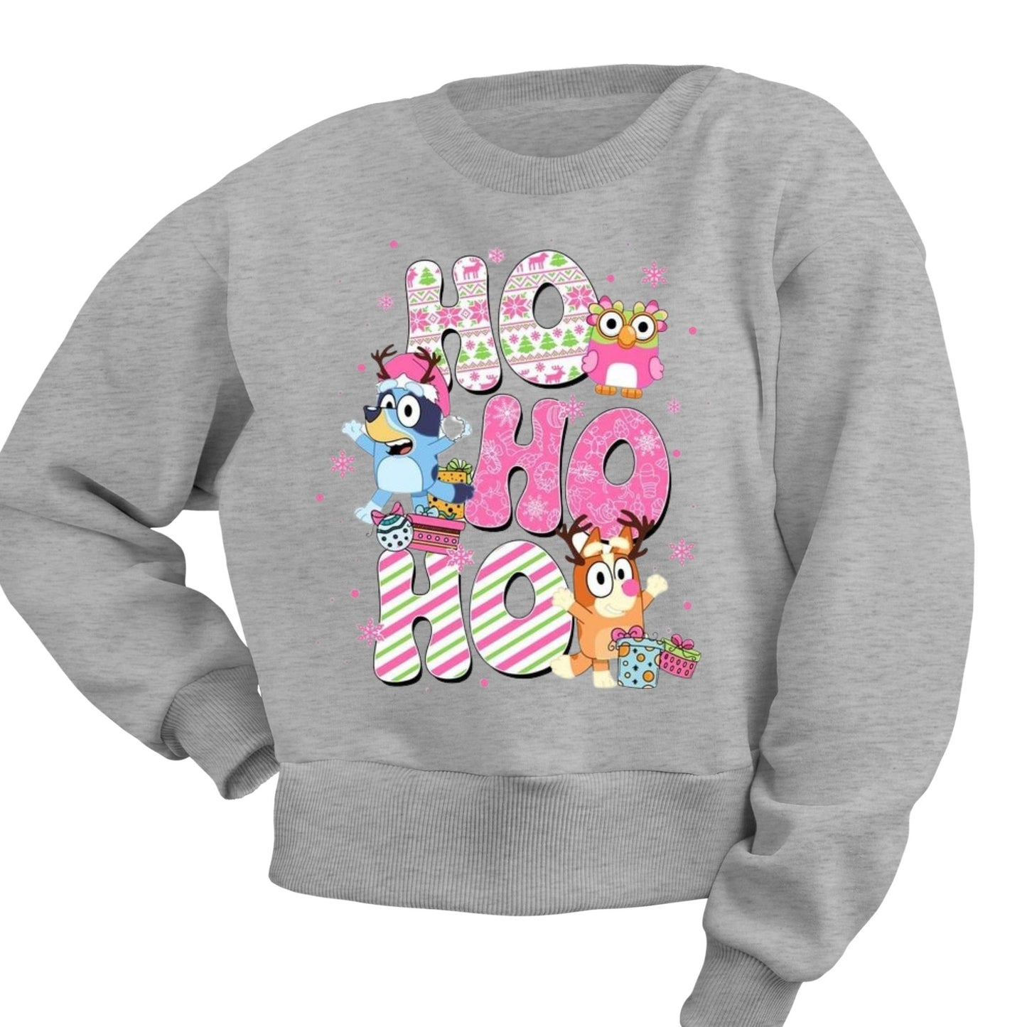 SweatShirt de criança BLUEY  "Ho, Ho, Ho"