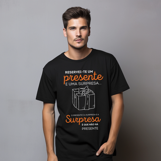 T-shirt Masculina - "Presente"